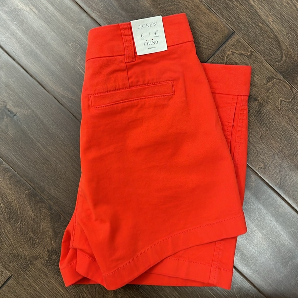 J. Crew 4” Stretch Chino Short 6